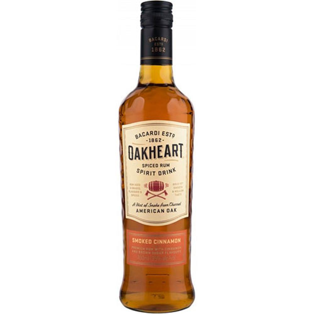 Купить ром Bacardi Oakheart (Бакарди Окхарт) 0.7л в Новосибирске с  доставкой ночью на дом по лучшей цене