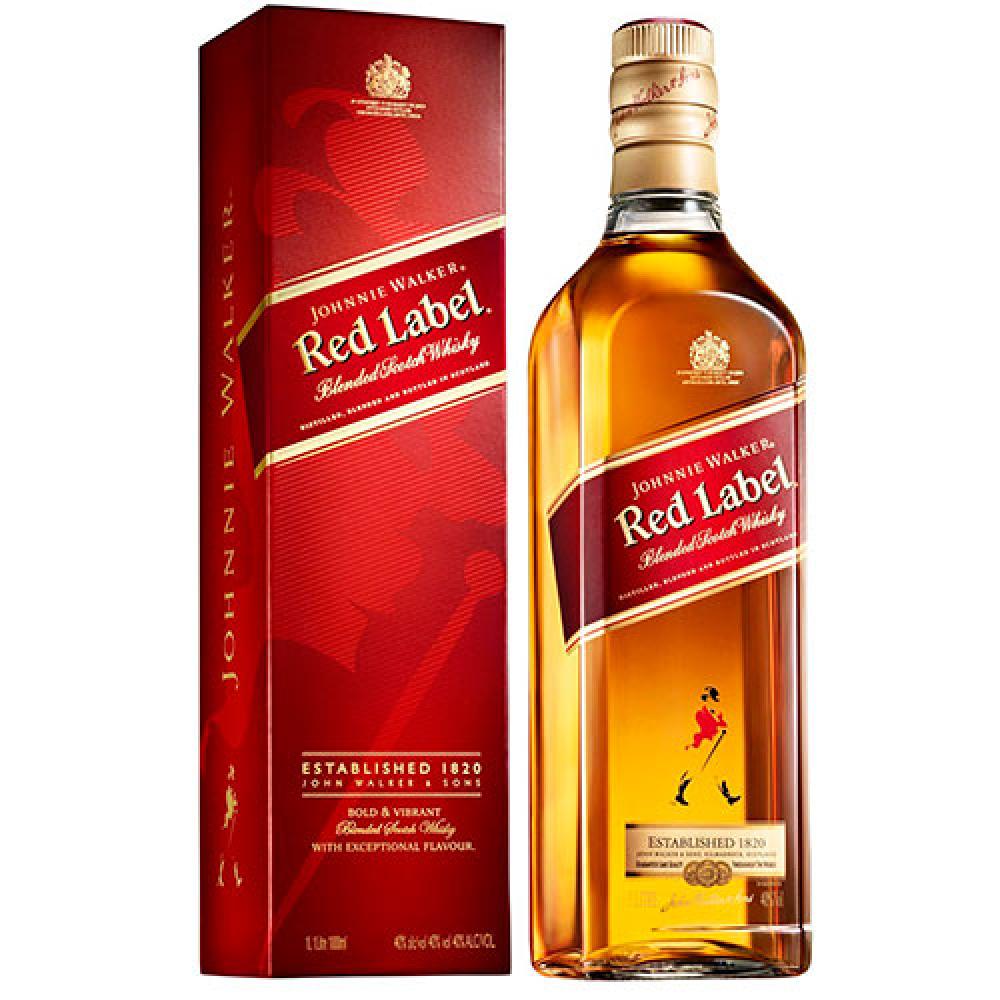 Купить Red Label Johnnie Walker 0.7л в Новосибирске с доставкой ночью на дом  по лучшей цене